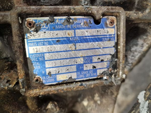 ZF Ecosplit 16S 2220 TO Gearbox - Versnellingsbak: afbeelding 2 ZF Ecosplit 16S 2220 TO Gearbox - Versnellingsbak: afbeelding 2