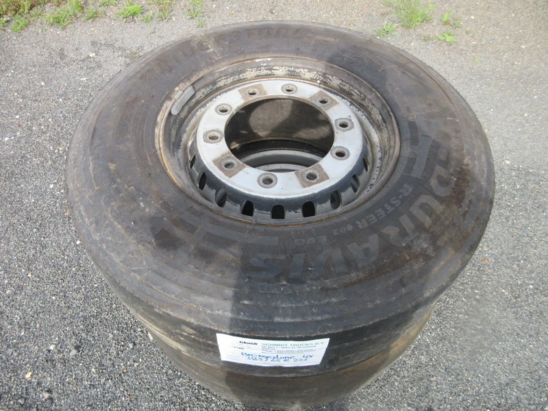 Bridgestone 385 / 65 R 22.5 OPLEGGER BANDEN MET STAAL WIEL - Band voor Vrachtwagen: afbeelding 2 Bridgestone 385 / 65 R 22.5 OPLEGGER BANDEN MET STAAL WIEL - Band voor Vrachtwagen: afbeelding 2
