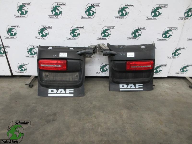 DAF 2120351 // 1981862 // 2120352 // 1981830 ACHTER SPATBORT MET LED LAMP R+L - Frame/ Chassis voor Vrachtwagen: afbeelding 1 DAF 2120351 // 1981862 // 2120352 // 1981830 ACHTER SPATBORT MET LED LAMP R+L - Frame/ Chassis voor Vrachtwagen: afbeelding 1