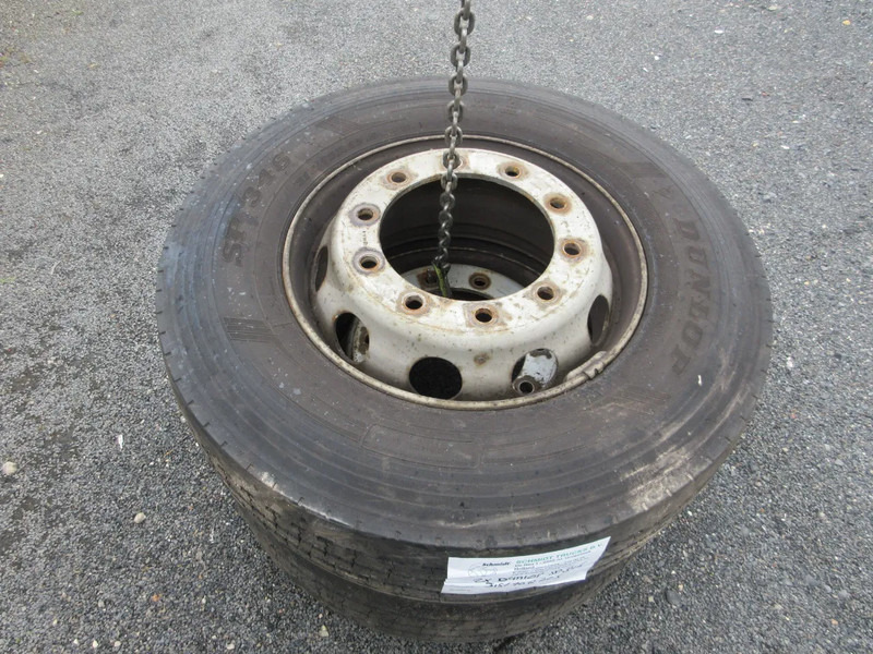 DUNLOP 315 / 70 R 22.5 VOORBAND MET STAAL WIEL - Band voor Vrachtwagen: afbeelding 2 DUNLOP 315 / 70 R 22.5 VOORBAND MET STAAL WIEL - Band voor Vrachtwagen: afbeelding 2