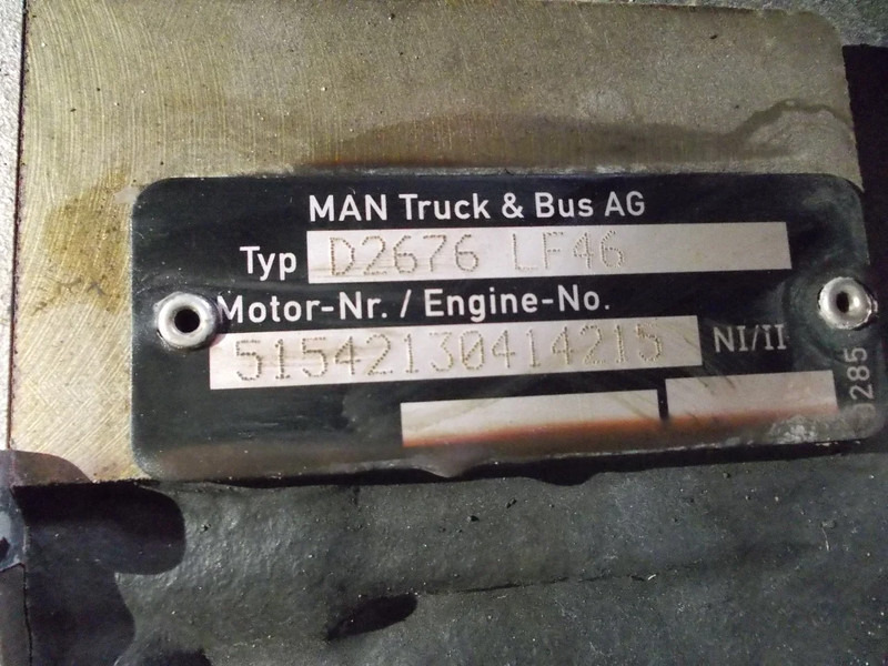 MAN 51.01100-6410/51.01100-6737 D2676LF46 MAN 18.440 EURO 6 - Motor voor Vrachtwagen: afbeelding 5 MAN 51.01100-6410/51.01100-6737 D2676LF46 MAN 18.440 EURO 6 - Motor voor Vrachtwagen: afbeelding 5