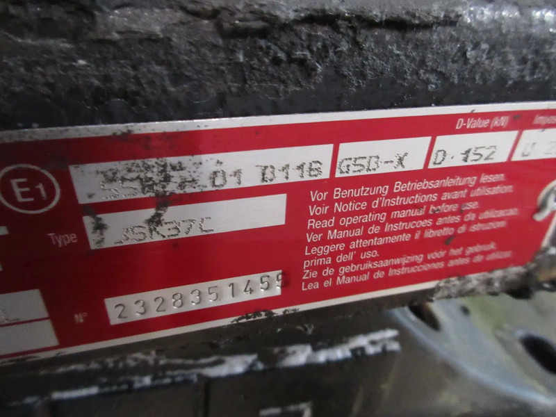 MAN D 152 G5B-X U 20 D 152 G5B-X U 20 MAN 18.440 EURO 6 MODEL 2018 JOST SCHOTEL - Koppelschotel voor Vrachtwagen: afbeelding 5 MAN D 152 G5B-X U 20 D 152 G5B-X U 20 MAN 18.440 EURO 6 MODEL 2018 JOST SCHOTEL - Koppelschotel voor Vrachtwagen: afbeelding 5