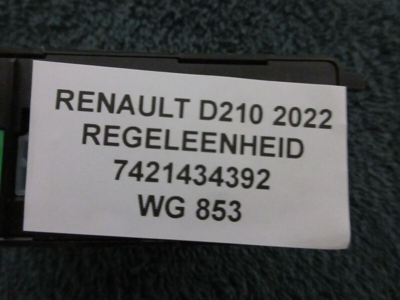 Renault 7421434392 REGELEENHEID D 210 EURO 6 - Elektrisch systeem voor Vrachtwagen: afbeelding 3 Renault 7421434392 REGELEENHEID D 210 EURO 6 - Elektrisch systeem voor Vrachtwagen: afbeelding 3
