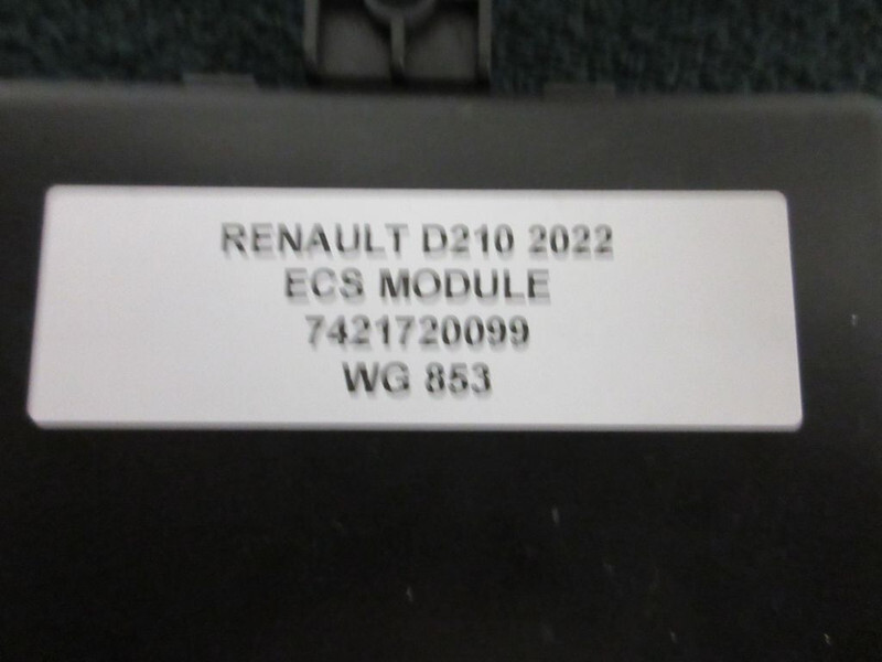 Renault 7421720099 ECS MODULATOR RENAULT D 210 EURO 6 - Elektrisch systeem voor Vrachtwagen: afbeelding 3 Renault 7421720099 ECS MODULATOR RENAULT D 210 EURO 6 - Elektrisch systeem voor Vrachtwagen: afbeelding 3
