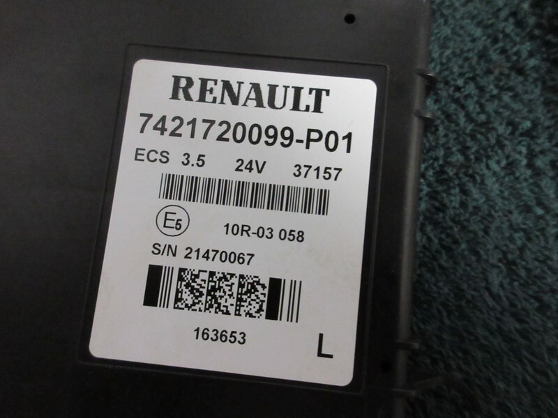Renault 7421720099 ECS MODULATOR RENAULT D 210 EURO 6 - Elektrisch systeem voor Vrachtwagen: afbeelding 2 Renault 7421720099 ECS MODULATOR RENAULT D 210 EURO 6 - Elektrisch systeem voor Vrachtwagen: afbeelding 2