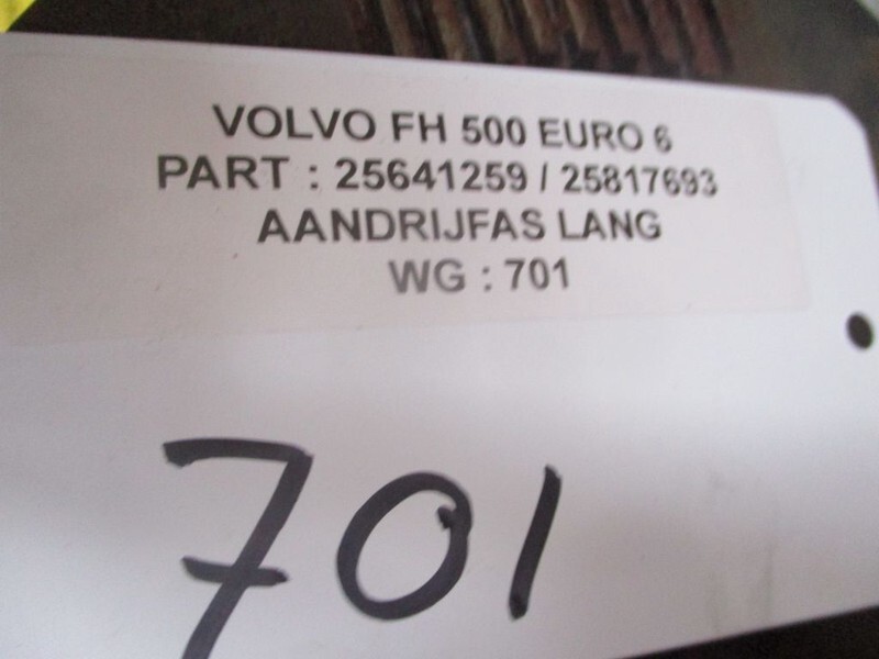 Volvo 25817744/1067745 // 256414259 / 25817693 FH 500 euro 6 //6X2 - Aandrijfas voor Vrachtwagen: afbeelding 4 Volvo 25817744/1067745 // 256414259 / 25817693 FH 500 euro 6 //6X2 - Aandrijfas voor Vrachtwagen: afbeelding 4
