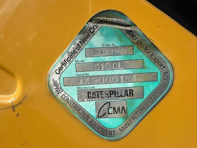 Caterpillar 315DL Material Handler - Rupsgraafmachine: afbeelding 5 Caterpillar 315DL Material Handler - Rupsgraafmachine: afbeelding 5