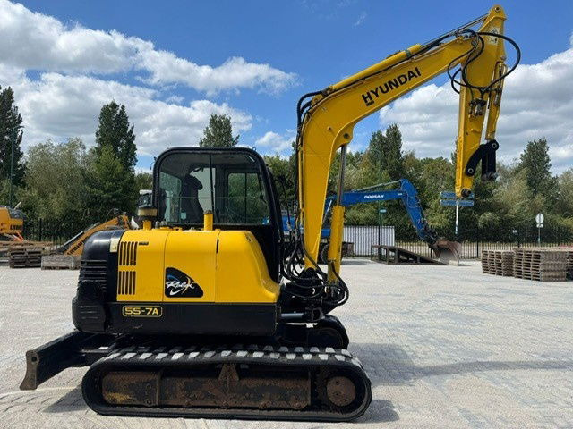 Hyundai Robex 55-7A Minigraver - Minigraafmachine: afbeelding 3 Hyundai Robex 55-7A Minigraver - Minigraafmachine: afbeelding 3