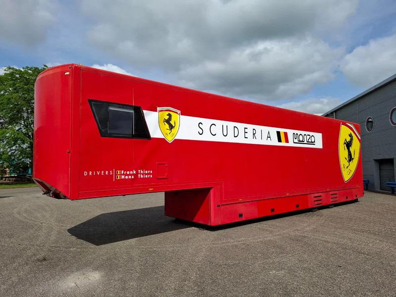 Bascontriz SR2 / RACETRAILER / PLATFORM 2000KG / 2CARS / OUTDOOR TENT / SEPARATE LIVING SPACE / 2008 - Autotransport oplegger: afbeelding 1 Bascontriz SR2 / RACETRAILER / PLATFORM 2000KG / 2CARS / OUTDOOR TENT / SEPARATE LIVING SPACE / 2008 - Autotransport oplegger: afbeelding 1