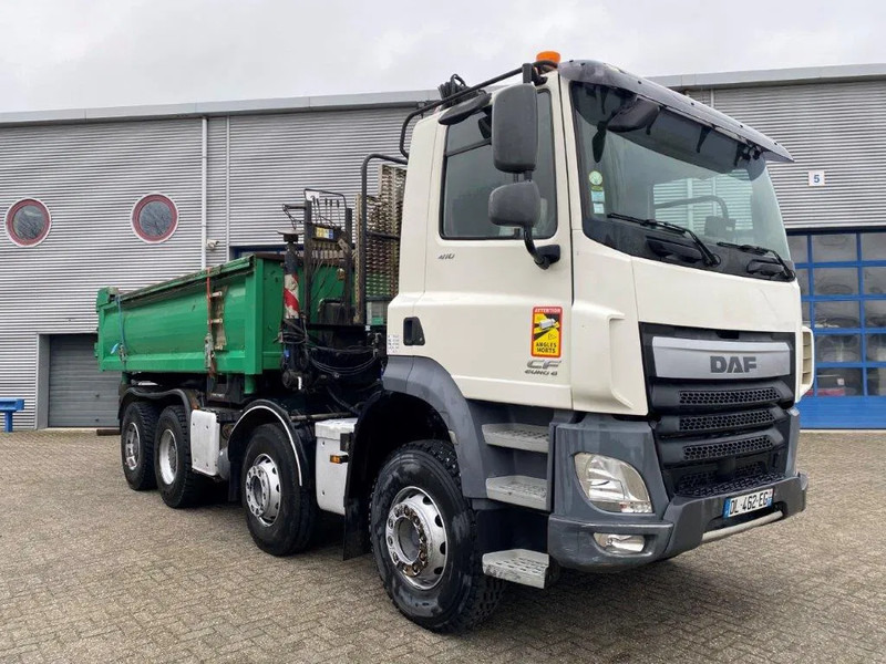 DAF CF410 / 8X4 / BIG AXLE / FULL-STEEL /2 SIDE TIPPER/ ONLY:363247 KM / AUTOMATIC / EURO-6 / 2014 - Kraanwagen: afbeelding 2 DAF CF410 / 8X4 / BIG AXLE / FULL-STEEL /2 SIDE TIPPER/ ONLY:363247 KM / AUTOMATIC / EURO-6 / 2014 - Kraanwagen: afbeelding 2