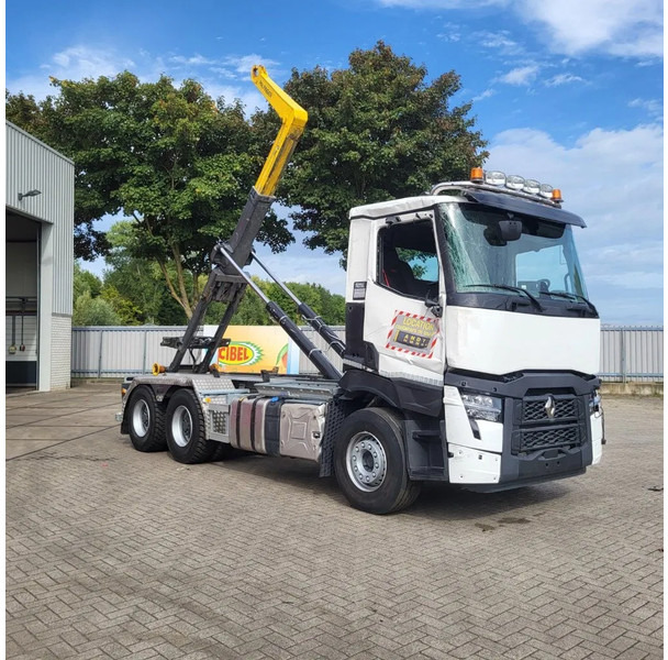 Renault C440 / ENGINE RUNNING / !! ONLY:8701 KM !! / 6X4 / BIG AXLE / PALFINGER 20TON HOOK / GEN2 V2 TACHO / AUTOMATIC / EURO-6 / 2025 - Haakarmsysteem vrachtwagen: afbeelding 3 Renault C440 / ENGINE RUNNING / !! ONLY:8701 KM !! / 6X4 / BIG AXLE / PALFINGER 20TON HOOK / GEN2 V2 TACHO / AUTOMATIC / EURO-6 / 2025 - Haakarmsysteem vrachtwagen: afbeelding 3