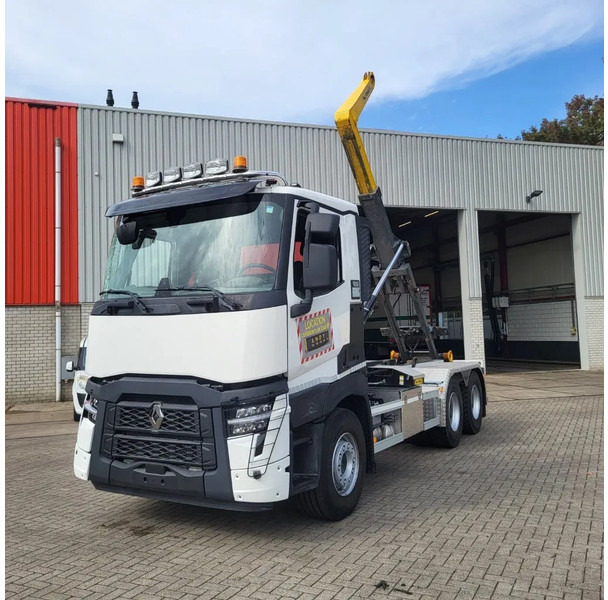Renault C440 / ENGINE RUNNING / !! ONLY:8701 KM !! / 6X4 / BIG AXLE / PALFINGER 20TON HOOK / GEN2 V2 TACHO / AUTOMATIC / EURO-6 / 2025 - Haakarmsysteem vrachtwagen: afbeelding 1 Renault C440 / ENGINE RUNNING / !! ONLY:8701 KM !! / 6X4 / BIG AXLE / PALFINGER 20TON HOOK / GEN2 V2 TACHO / AUTOMATIC / EURO-6 / 2025 - Haakarmsysteem vrachtwagen: afbeelding 1