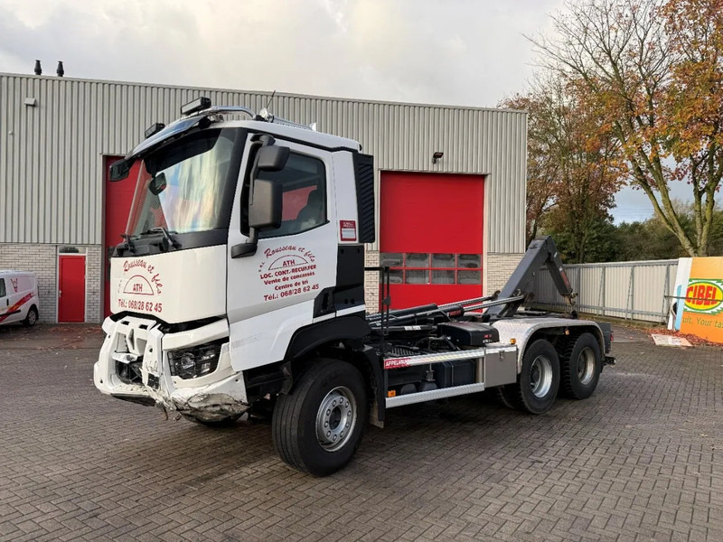 Renault C480 / ENGINE RUNNING / 6X4 / HIAB 21TON HOOKLIFT / ONLY:146334 KM / AUTOMATIC / EURO-6 / 2020 - Haakarmsysteem vrachtwagen: afbeelding 2 Renault C480 / ENGINE RUNNING / 6X4 / HIAB 21TON HOOKLIFT / ONLY:146334 KM / AUTOMATIC / EURO-6 / 2020 - Haakarmsysteem vrachtwagen: afbeelding 2