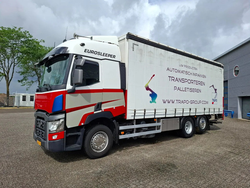 Renault T470 / CLEAN NL TRUCK / TUV:04-11-2025 / SLIDING ROOF / CURTAIN SAILS / SMART TACHO / ACC / LWDS / PLATFORM 2000KG / FRIDGE / AU - Bakwagen: afbeelding 1 Renault T470 / CLEAN NL TRUCK / TUV:04-11-2025 / SLIDING ROOF / CURTAIN SAILS / SMART TACHO / ACC / LWDS / PLATFORM 2000KG / FRIDGE / AU - Bakwagen: afbeelding 1