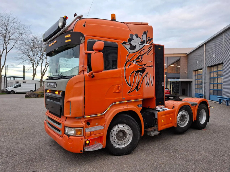 Scania R480 / HYDRAULICS / DOUBLE TANK / LIFT+LENKACHSE / 746830 KM / ALCOA / LEATHER / EURO-4 / 2007 - Trekker: afbeelding 1 Scania R480 / HYDRAULICS / DOUBLE TANK / LIFT+LENKACHSE / 746830 KM / ALCOA / LEATHER / EURO-4 / 2007 - Trekker: afbeelding 1