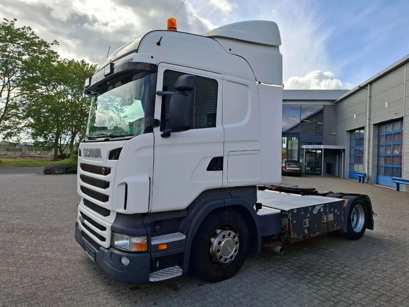Scania R480 / HYDRAULICS / FULL-AIR / AIRCO / ONLY:593126 KM / AUTOMATIC / EURO-5 / 2012 - Trekker: afbeelding 1 Scania R480 / HYDRAULICS / FULL-AIR / AIRCO / ONLY:593126 KM / AUTOMATIC / EURO-5 / 2012 - Trekker: afbeelding 1
