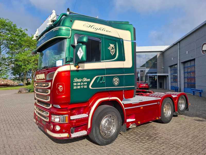Scania R580 V8 / ONLY:478179KM / HYDRAULICS / LEATHER / AUTOMATIC / EURO-6 / 2016 - Trekker: afbeelding 1 Scania R580 V8 / ONLY:478179KM / HYDRAULICS / LEATHER / AUTOMATIC / EURO-6 / 2016 - Trekker: afbeelding 1