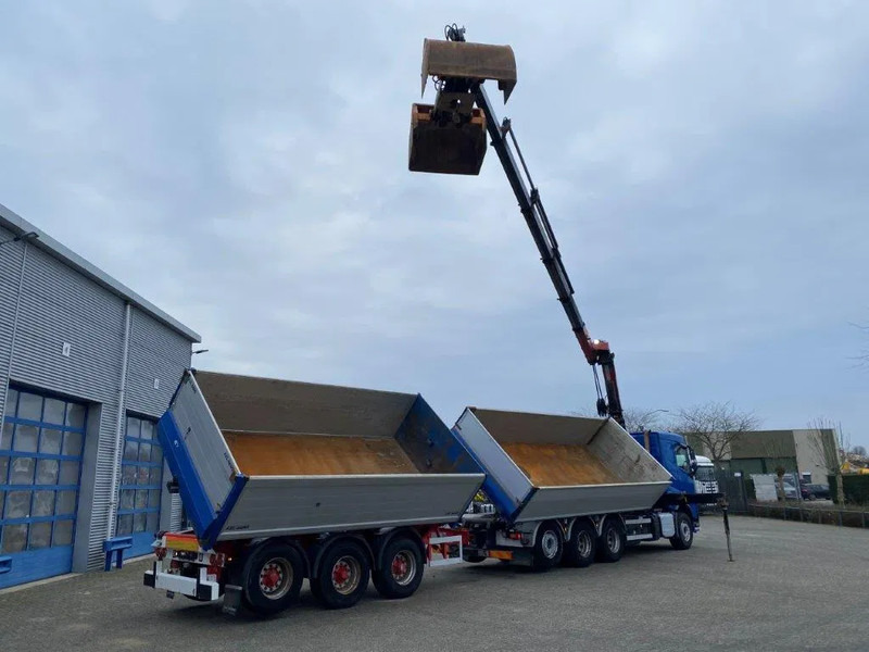 Kraanwagen Volvo FH4-500 / HMF 3220K-RC / REMOTE / ROTATOR / 3SIDE TIPPER / DYNAMIC STEERING / ONLY:302623 KM / AUTOMATIC / EURO-6 / 2017: afbeelding 6 Kraanwagen Volvo FH4-500 / HMF 3220K-RC / REMOTE / ROTATOR / 3SIDE TIPPER / DYNAMIC STEERING / ONLY:302623 KM / AUTOMATIC / EURO-6 / 2017: afbeelding 6