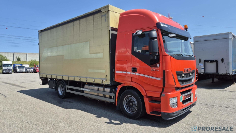 IVECO STRALIS AS 190S42 EURO 6 - valník s plachtou + hydraulické čelo - Schuifzeilen vrachtwagen: afbeelding 1 IVECO STRALIS AS 190S42 EURO 6 - valník s plachtou + hydraulické čelo - Schuifzeilen vrachtwagen: afbeelding 1