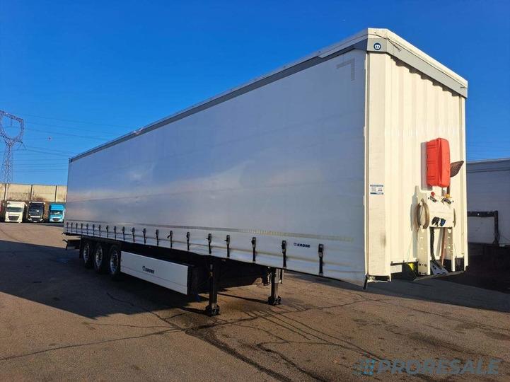 KRONE SD PROFI LINER + paletový koš 32 palet + 2 x zvedací náprava - Schuifzeiloplegger: afbeelding 1 KRONE SD PROFI LINER + paletový koš 32 palet + 2 x zvedací náprava - Schuifzeiloplegger: afbeelding 1