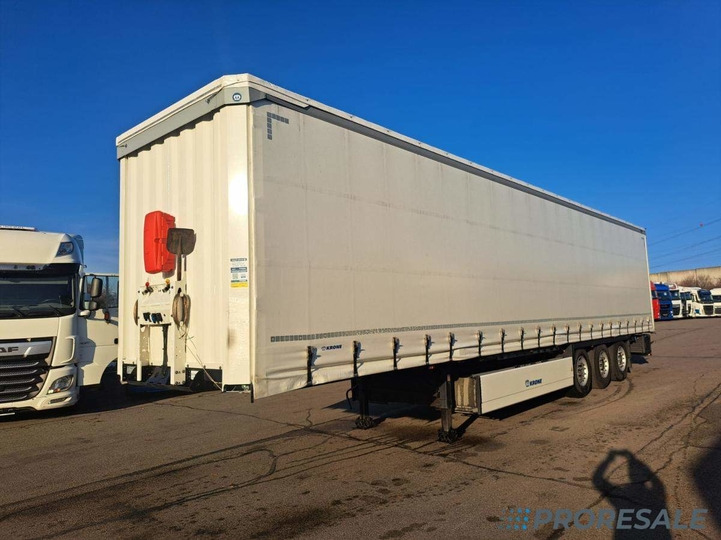 KRONE SD PROFI LINER + paletový koš 32 palet + 2 x zvedací náprava - Schuifzeiloplegger: afbeelding 2 KRONE SD PROFI LINER + paletový koš 32 palet + 2 x zvedací náprava - Schuifzeiloplegger: afbeelding 2