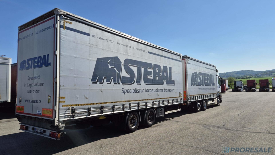 MERCEDES-BENZ ACTROS 2542 6X2 EURO 6 velkoobjemová souprava - prodejné jen s přívěsem PANAV P0465Z - cena je za celou soupravu - Schuifzeilen vrachtwagen: afbeelding 3 MERCEDES-BENZ ACTROS 2542 6X2 EURO 6 velkoobjemová souprava - prodejné jen s přívěsem PANAV P0465Z - cena je za celou soupravu - Schuifzeilen vrachtwagen: afbeelding 3