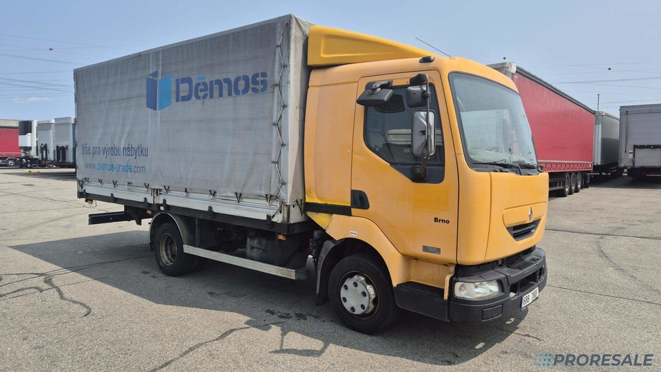 RENAULT MIDLUM 150.09/B EURO 3 - valník s plachtou - Schuifzeilen vrachtwagen: afbeelding 1 RENAULT MIDLUM 150.09/B EURO 3 - valník s plachtou - Schuifzeilen vrachtwagen: afbeelding 1