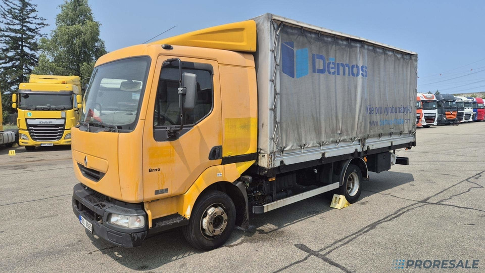 RENAULT MIDLUM 150.09/B EURO 3 - valník s plachtou - Schuifzeilen vrachtwagen: afbeelding 2 RENAULT MIDLUM 150.09/B EURO 3 - valník s plachtou - Schuifzeilen vrachtwagen: afbeelding 2