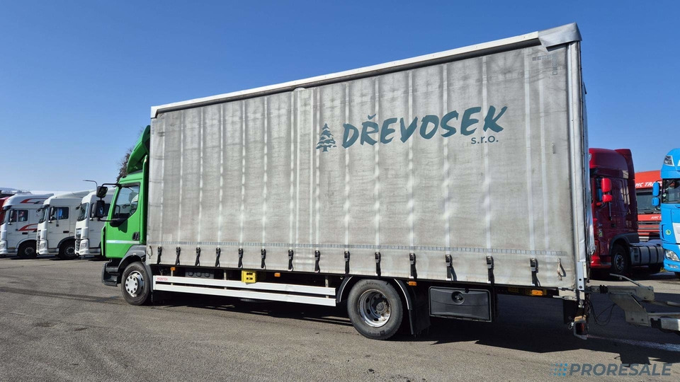 RENAULT MIDLUM 250.14 MDA3C valník s plachtou - prodejné jen s přívěsem AGADOS P0457 - cena je za celou soupravu - Schuifzeilen vrachtwagen: afbeelding 5 RENAULT MIDLUM 250.14 MDA3C valník s plachtou - prodejné jen s přívěsem AGADOS P0457 - cena je za celou soupravu - Schuifzeilen vrachtwagen: afbeelding 5