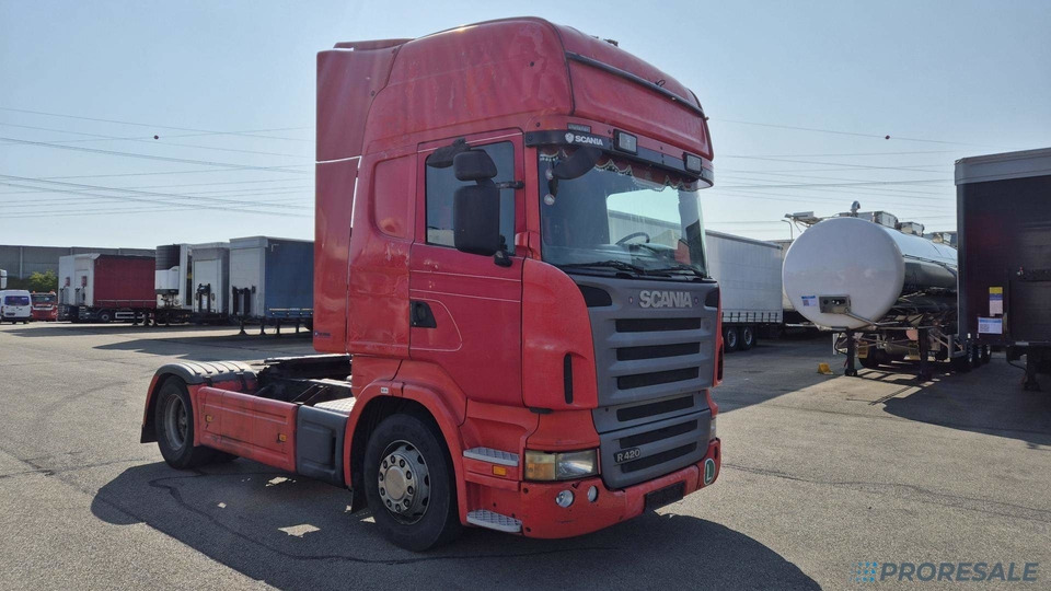 SCANIA R420 LA4X2 MNA TOP LINE EURO 3 - Trekker: afbeelding 1 SCANIA R420 LA4X2 MNA TOP LINE EURO 3 - Trekker: afbeelding 1