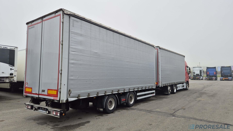 VOLVO FH 500 GLOBE XL EURO 6 - velkoobjemová souprava - prodejné jen s přívěsem WECON P0481W - cena je za celou soupravu - Schuifzeilen vrachtwagen: afbeelding 3 VOLVO FH 500 GLOBE XL EURO 6 - velkoobjemová souprava - prodejné jen s přívěsem WECON P0481W - cena je za celou soupravu - Schuifzeilen vrachtwagen: afbeelding 3