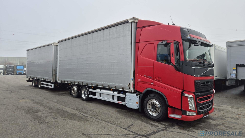VOLVO FH 500 GLOBE XL EURO 6 - velkoobjemová souprava - prodejné jen s přívěsem WECON P0481W - cena je za celou soupravu - Schuifzeilen vrachtwagen: afbeelding 1 VOLVO FH 500 GLOBE XL EURO 6 - velkoobjemová souprava - prodejné jen s přívěsem WECON P0481W - cena je za celou soupravu - Schuifzeilen vrachtwagen: afbeelding 1