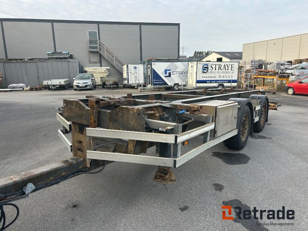 2014 Container henger F.A.G EU-Godkjent - Containertransporter/ Wissellaadbak aanhangwagen: afbeelding 1 2014 Container henger F.A.G EU-Godkjent - Containertransporter/ Wissellaadbak aanhangwagen: afbeelding 1