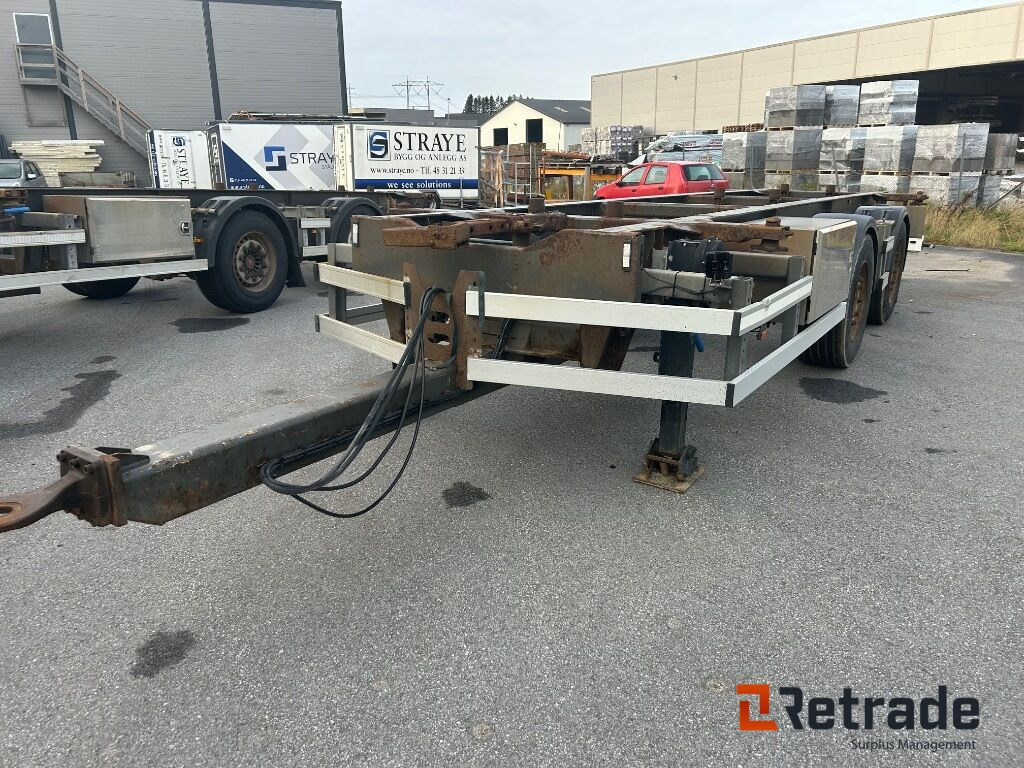 2014 Container henger F.A.G EU-Godkjent - Containertransporter/ Wissellaadbak aanhangwagen: afbeelding 1 2014 Container henger F.A.G EU-Godkjent - Containertransporter/ Wissellaadbak aanhangwagen: afbeelding 1