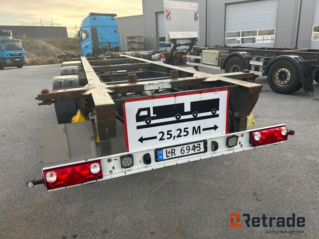 2014 Container henger F.A.G EU-Godkjent - Containertransporter/ Wissellaadbak aanhangwagen: afbeelding 4 2014 Container henger F.A.G EU-Godkjent - Containertransporter/ Wissellaadbak aanhangwagen: afbeelding 4