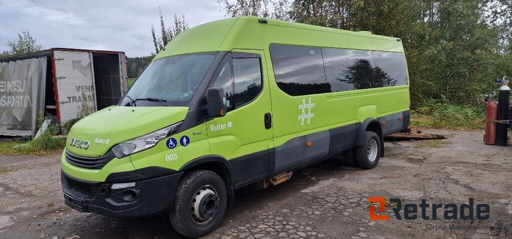 2017 Buss 16 seter IVECO DAILY Bensin + gass EU-Godkjent - Minibus, Personenvervoer: afbeelding 1 2017 Buss 16 seter IVECO DAILY Bensin + gass EU-Godkjent - Minibus, Personenvervoer: afbeelding 1