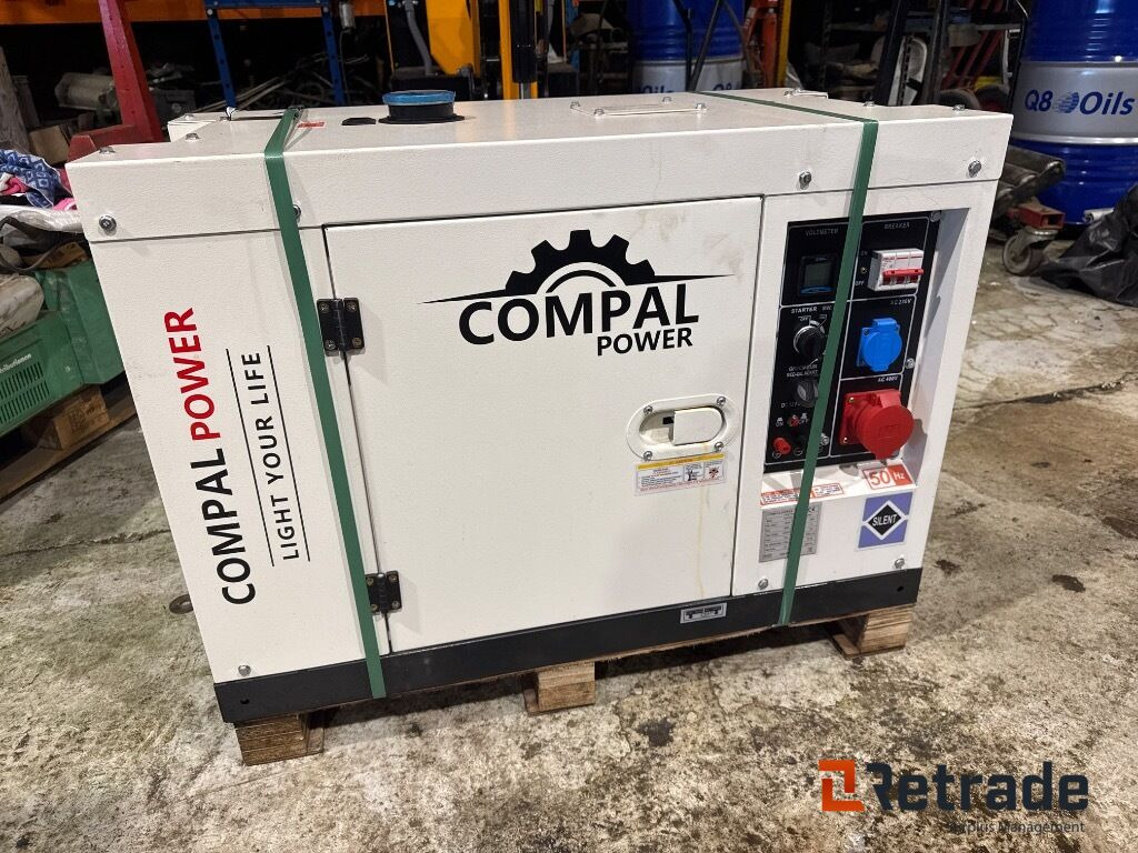 Generator COMPAL Power VG-R110 - Bouwmachine: afbeelding 1 Generator COMPAL Power VG-R110 - Bouwmachine: afbeelding 1
