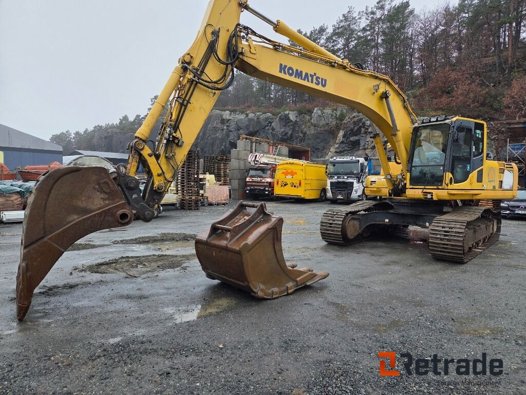 KOMATSU 290LC GRAVEMASKIN 2011 MOD 2 STK SKUFFER - Bouwmachine: afbeelding 1 KOMATSU 290LC GRAVEMASKIN 2011 MOD 2 STK SKUFFER - Bouwmachine: afbeelding 1