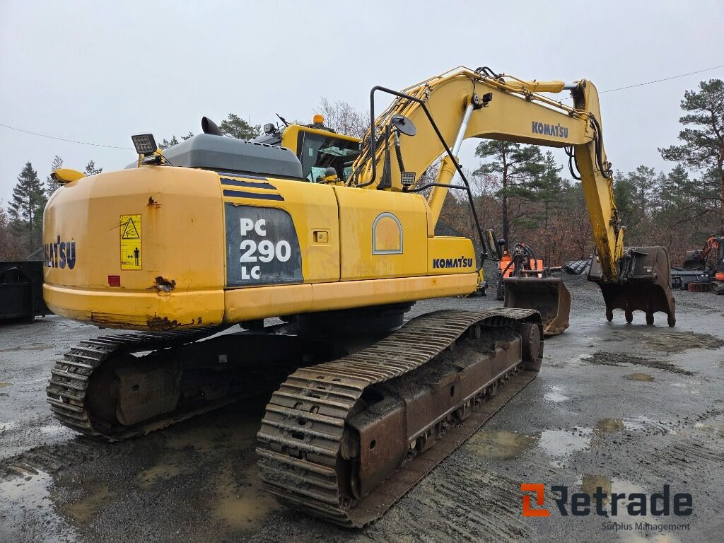 KOMATSU 290LC GRAVEMASKIN 2011 MOD 2 STK SKUFFER - Bouwmachine: afbeelding 4 KOMATSU 290LC GRAVEMASKIN 2011 MOD 2 STK SKUFFER - Bouwmachine: afbeelding 4