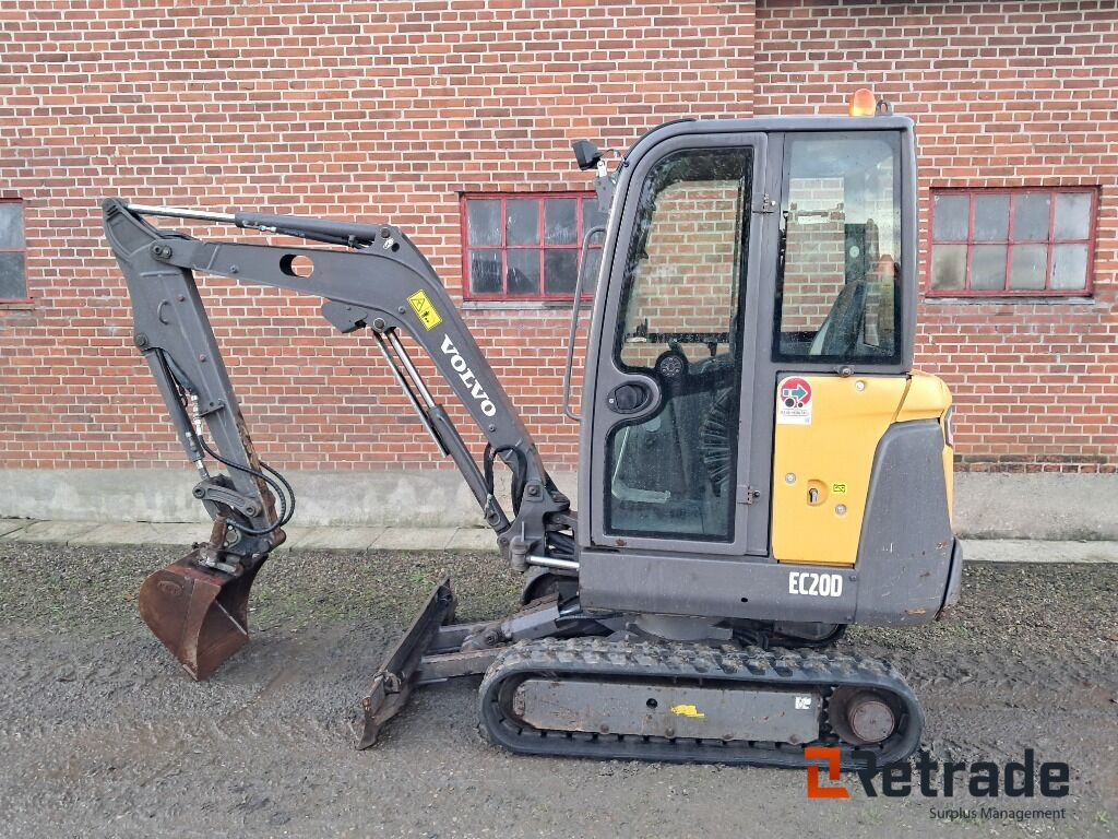 Minigraver Volvo EC20D - Bouwmachine: afbeelding 5 Minigraver Volvo EC20D - Bouwmachine: afbeelding 5