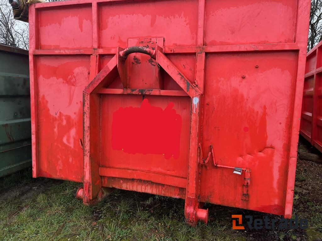 Container Container Høje sider Rød - Bouwmaterieel: afbeelding 2 Container Container Høje sider Rød - Bouwmaterieel: afbeelding 2