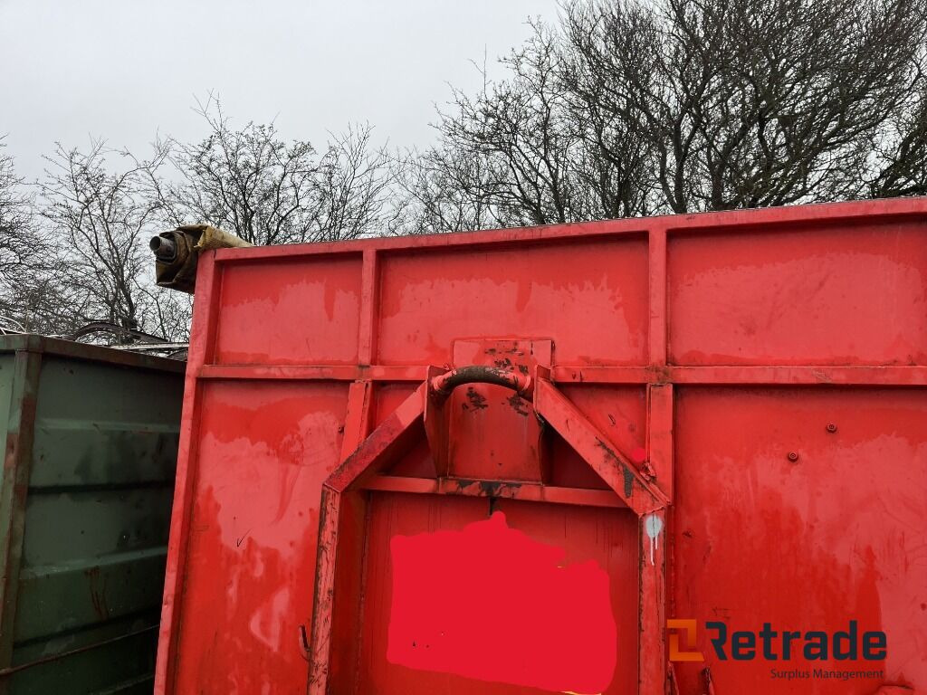 Container Container Høje sider Rød - Bouwmaterieel: afbeelding 3 Container Container Høje sider Rød - Bouwmaterieel: afbeelding 3