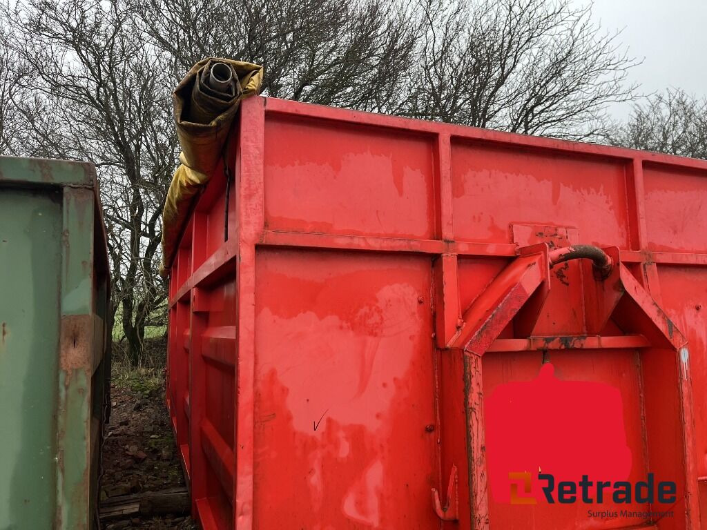 Container Container Høje sider Rød - Bouwmaterieel: afbeelding 4 Container Container Høje sider Rød - Bouwmaterieel: afbeelding 4