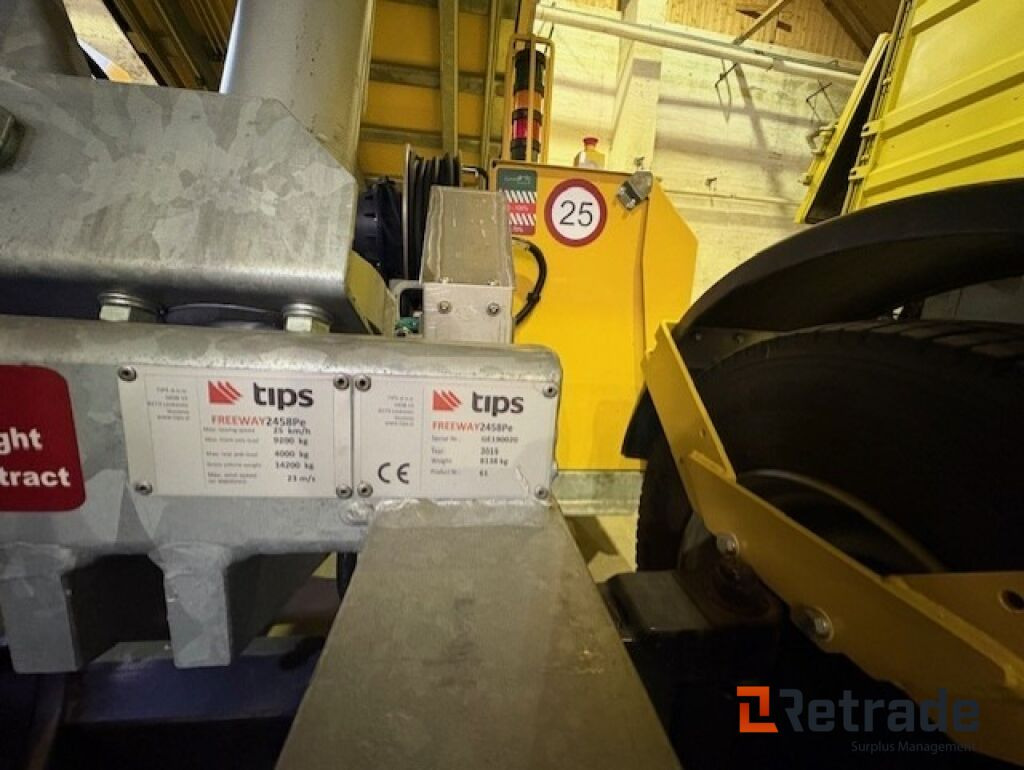 Flytrapp - TIPS FREEWAY 2458Pe - Lav timestand. - Bouwmaterieel: afbeelding 3 Flytrapp - TIPS FREEWAY 2458Pe - Lav timestand. - Bouwmaterieel: afbeelding 3