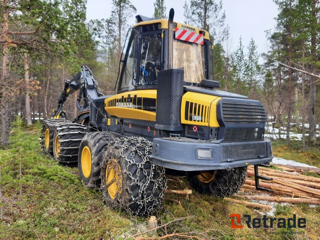 Hogstmaskin Ponsse Ergo 8w m/ H6 hogstaggregat, belter og kjettinger - Harvester: afbeelding 1 Hogstmaskin Ponsse Ergo 8w m/ H6 hogstaggregat, belter og kjettinger - Harvester: afbeelding 1