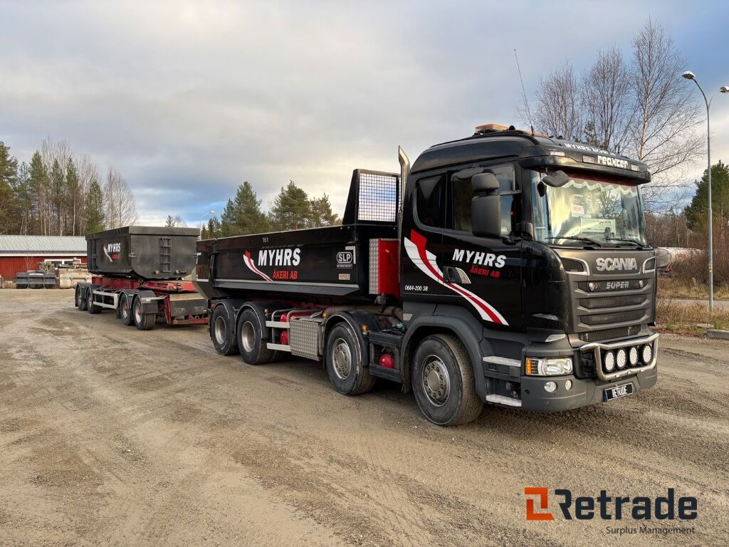Kassettbilsekipage Scania R730 8X4 - Kipper vrachtwagen, Haakarm/ Portaalarm aanhanger: afbeelding 2 Kassettbilsekipage Scania R730 8X4 - Kipper vrachtwagen, Haakarm/ Portaalarm aanhanger: afbeelding 2