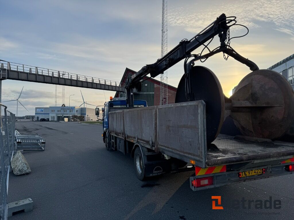 Kranbil VOLVO FL 612 - Vrachtwagen met open laadbak, Kraanwagen: afbeelding 4 Kranbil VOLVO FL 612 - Vrachtwagen met open laadbak, Kraanwagen: afbeelding 4