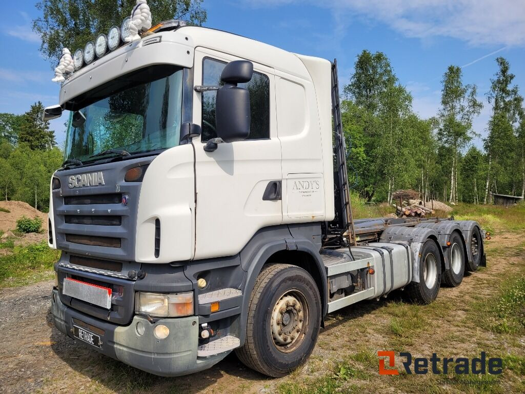 Lastväxlare tridem SCANIA R480 - Haakarmsysteem vrachtwagen, Kraanwagen: afbeelding 1 Lastväxlare tridem SCANIA R480 - Haakarmsysteem vrachtwagen, Kraanwagen: afbeelding 1