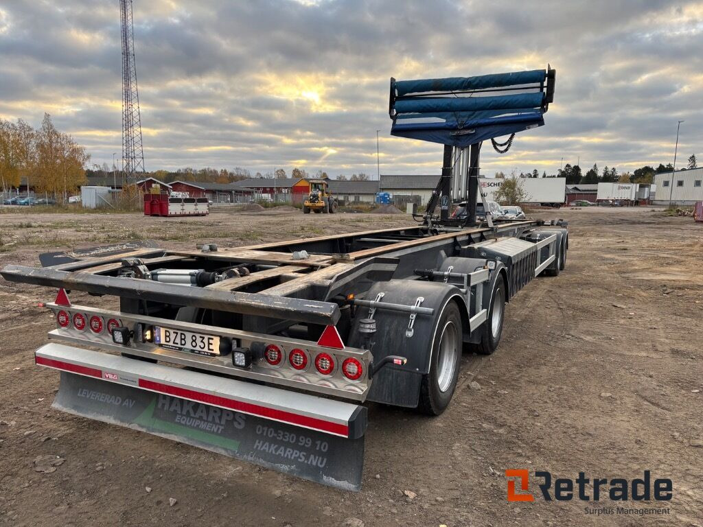 Lastväxlarvagn Hakarps 12-20 - 2024 38ton - Haakarm/ Portaalarm aanhanger: afbeelding 1 Lastväxlarvagn Hakarps 12-20 - 2024 38ton - Haakarm/ Portaalarm aanhanger: afbeelding 1