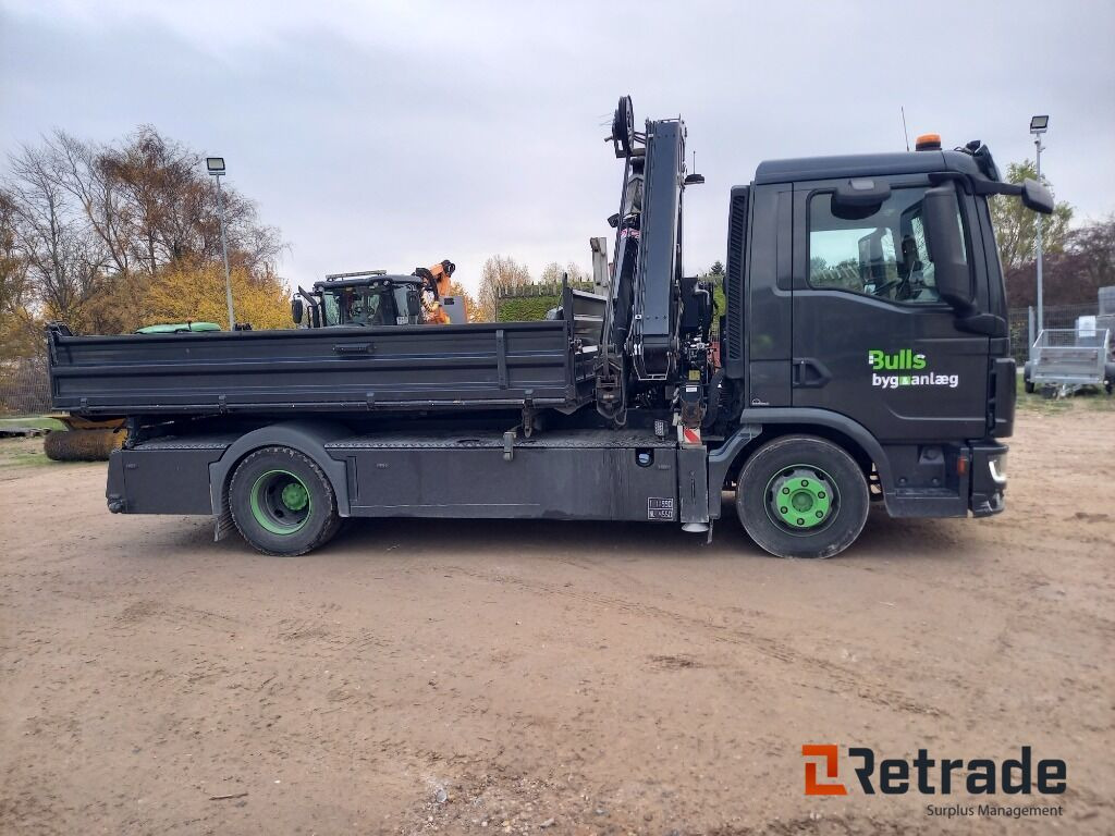 MAN TGL 12. 4X2 BL med Fassi kran - Kipper vrachtwagen, Kraanwagen: afbeelding 4 MAN TGL 12. 4X2 BL med Fassi kran - Kipper vrachtwagen, Kraanwagen: afbeelding 4